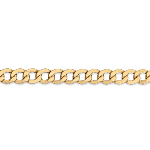 7mm Italian Chain Link Bracelet